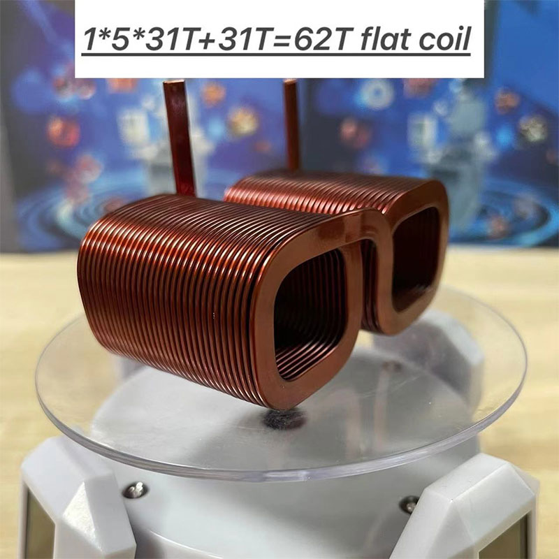 1 * 5 * 5 * 31t + 31t = 62t düz coil